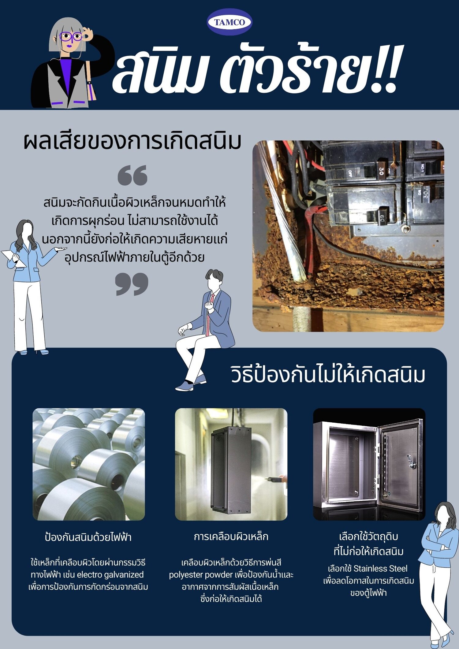 Read more about the article สนิม ตัวร้าย!!